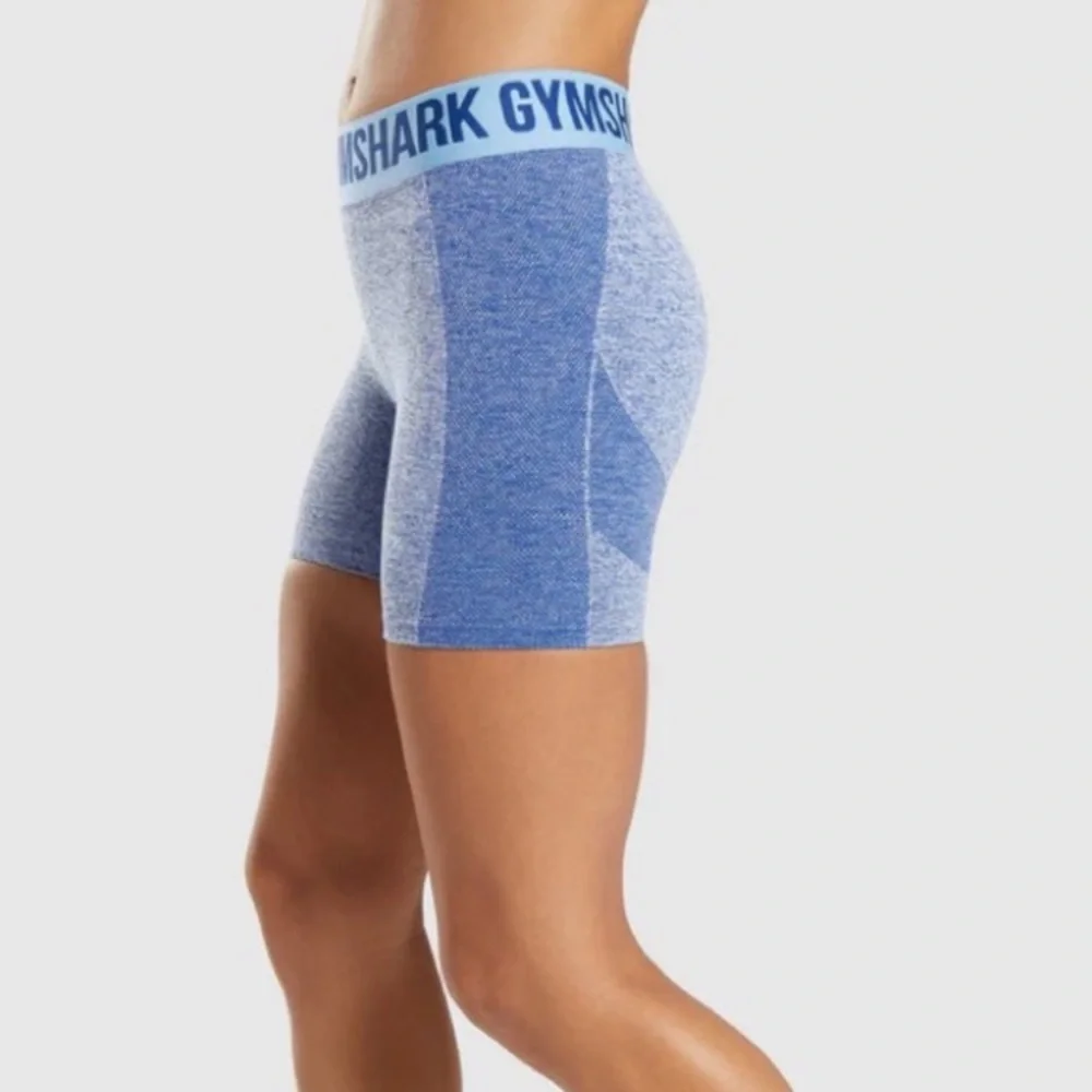 (A11) Gymshark Flex Shorts - Earl Blue Marl, Size Small,‎ EUC